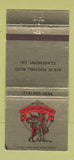 Matchbook Cover - Queso Grande Claremont CA Mexican Food Granada Hills 30 Strike
