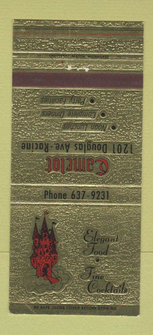 Matchbook Cover - Camelo Restaurant Racine WI 30 Strike