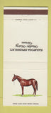 Matchbook Cover - Saratoga Springs NY Adirondack Trust Bank Malta 30 Strike
