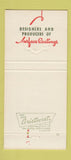 Matchbook Cover - PD George Paints St Louis MO Varnish Lacquer 30 Strike