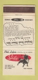 Matchbook Cover - Phil Lehr's Steakery Steak San Francisco CA WEAR 30 Strike