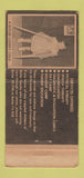 Matchbook Cover - Butler County Crippled Children East Seals Butler PA 30 Strike