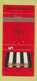 Matchbook Cover - Spinners Parisian Restaurant French Hershey PA 30 Strike