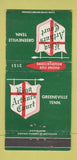 Matchbook Cover - King Arthur's Court Greenville TN WEAR 30 Strike