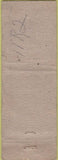 Matchbook Cover - Jack Rogers Texaco Oil Gas WORN
