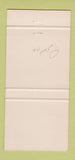 Matchbook Cover - Canal Bank Portland ME 1963 30 Strike