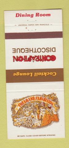 Matchbook Cover - Disco Grand Exhibition San Francisco CA Sheraton 30 Strike