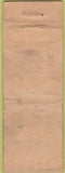 Matchbook Cover - Bobby and Cecelia Janesville WI WORN