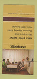 Matchbook Cover - Steelcase Office Furniture Cheyenne WY Fiske YELLOW 30 Strike