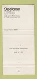 Matchbook Cover - Steelcase Office Furniture Cheyenne WY Fiske GREEN 30 Strike