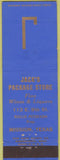 Matchbook Cover - Jack's Package Store Mission TX