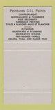 Matchbook Cover Lesperance Lumber Terrebonne Ste Marthe Sur Le Lac QC 30 Strike