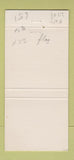 Matchbook Cover - Commodore Club Sea Isle City NJ 30 Strike