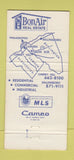 Matchbook Cover - Bon Air Real Estate Cherry Hill NJ 30 Strike