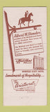 Matchbook Cover - Elizabeth NJ Union County 100th 1955 30 Strike