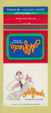 Matchbook Cover - Alfredo Restaurant Greensboro NC 30 Strike