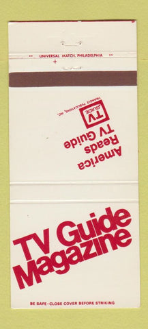 Matchbook Cover - TV Guide Magazine 30 Strike