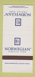Matchbook Cover - Norwegian Cruise Line 30 Strike