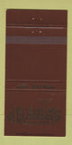 Matchbook Cover - Dovie's Restaurant Dallas TX 30 Strike