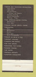 Matchbook Cover - Tallmantz Aviation Santa Ana CA 30 Strike