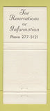 Matchbook Cover - Rio Pinar Country Club Orlando FL 30 Strike