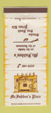 Matchbook Cover - McFadden's Place Restaurant Hainesport NJ 30 Strike