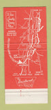 Matchbook Cover - The Greenbrier Restaurant New Brunswick NJ 30 Strike