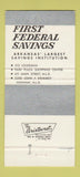 Matchbook Cover - First Federal Savings Little Rock AR 30 Strike