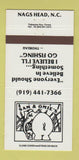 Matchbook Cover - Sam & Omie's Nags Head NC 30 Strike