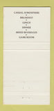 Matchbook Cover - Sam & Omie's Nags Head NC 30 Strike