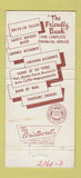 Matchbook Cover - Ramsey National Bank Devils Lake ND 30 Strike