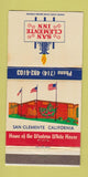 Matchbook Cover - San Clemente Inn CA 30 Strike