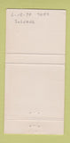 Matchbook Cover - Red Viking Restaurant Solvang CA WEAR 30 Strike