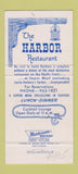 Matchbook Cover - Harbor Restaurant Santa Barbara CA 30 Strike