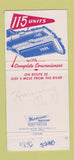 Matchbook Cover - Capitol Motels Harrisburg PA 30 Strike