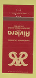 Matchbook Cover - Riviera Hotel Palm Springs CA 30 Strike