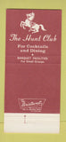 Matchbook Cover - Jefferson Hotel Washington DC 30 Strike