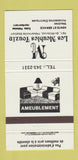 Matchbook Cover - Les Meubels Touzin Herbertville QC 30 Strike