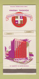 Matchbook Cover - Roanoke Memorial Hospitals VA 30 Strike