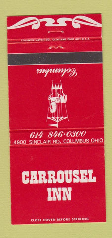 Matchbook Cover - Carrousel Inn Columbus OH 30 Strike