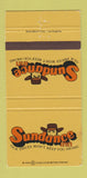 Matchbook Cover - Sundance Inn Delano CA 30 Strike