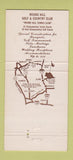 Matchbook Cover - Round Hill Golf Country Club Alamo CA 30 Strike