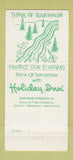 Matchbook Cover - Holiday Inn Concord CA Brian's Bistro 30 Strike