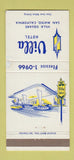 Matchbook Cover - Villa Hotel San Mateo CA WEAR 30 Strike