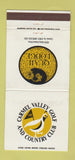 Matchbook Cover - Carmel Valley Golf and Country Club Carmel CA WEAR 30 Strike