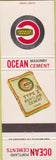 Matchbook Cover - Type 1 Portland Cement Vancouver BC