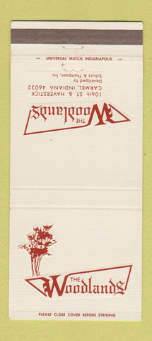 Matchbook Cover - The Woodlands Carmel IN 30 Strike