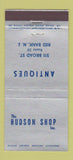 Matchbook Cover - Hudson Shop Antiques Red Bank NJ 30 Stick