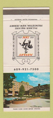 Matchbook Cover - Nassau Inn Princeton NJ 30 Strike