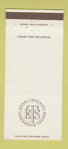 Matchbook Cover - Henry Chauncey Conference Center Princeton NJ 30 Strike